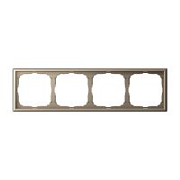 Рамка универсальная Systeme Electric ArtGallery 4-м. шампань картинка